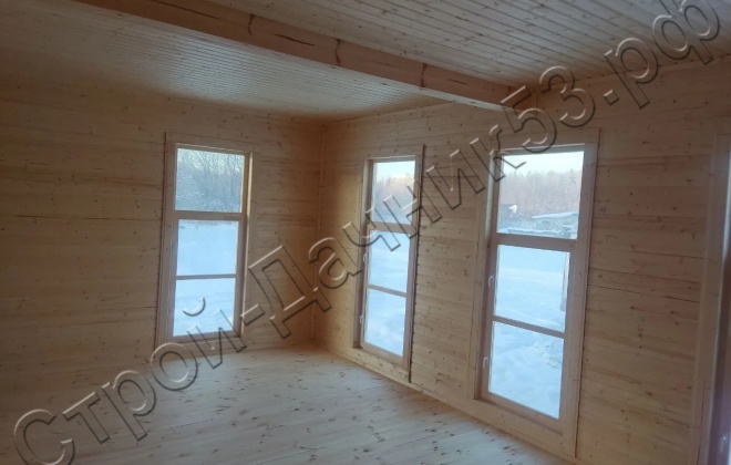 5 Каркасный дом Д-15, 9x8м, 72 М², Республика Карелия, посёлок Пряжа, урочище Шаньгимо (2)